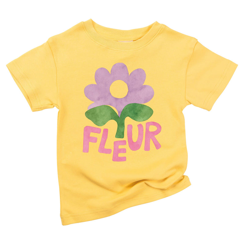 Fleur French Flower Tee Shirt