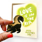 Love is in the Air - Skunk  Magnet w/Card