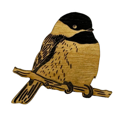 Pic of the Chickadee Magnet""