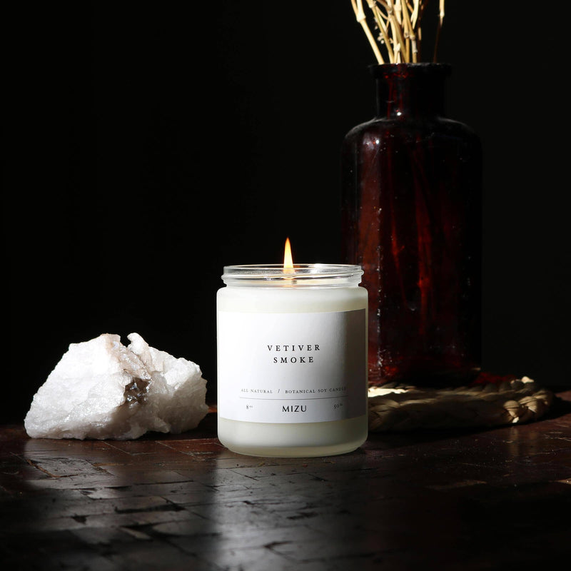 Vetiver Smoke Essential Oil Candle