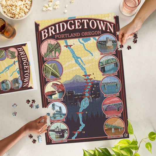Bridges of Portland Puzzle