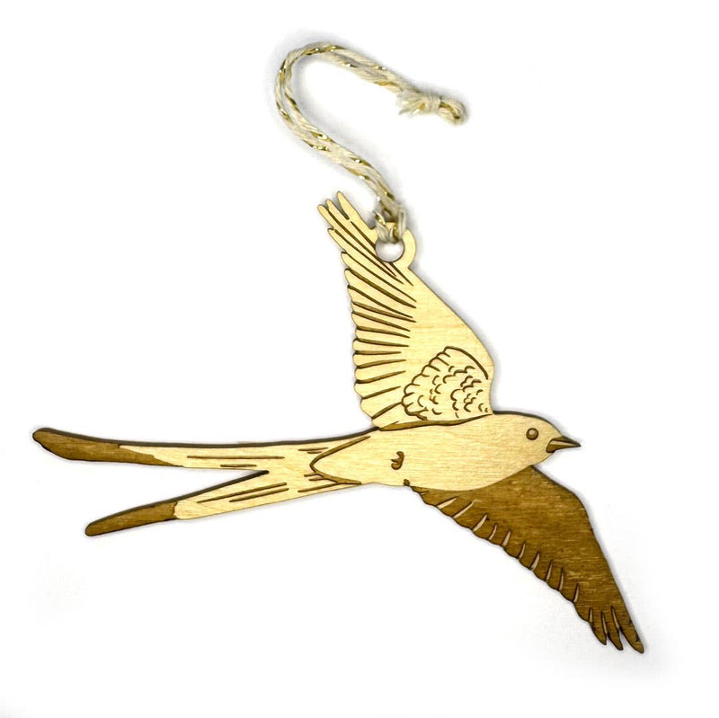 Pic of the Scissortail Flycatcher Ornament""