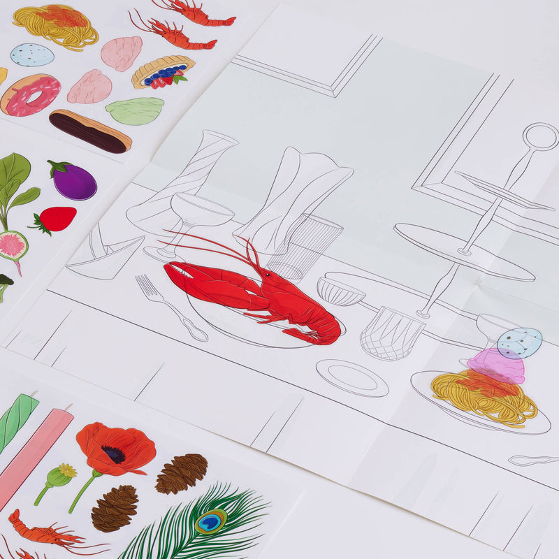 FEAST Sticker Based Art Pack