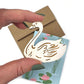 Throw Bread on Me - Swan Magnet w/Card