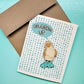 Oh Grow Up - Blue Footed Booby Magnet w/Card