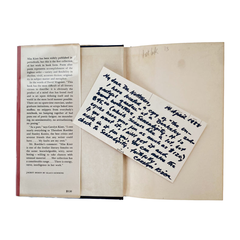 The Ungrateful Garden by Carolyn Kizer