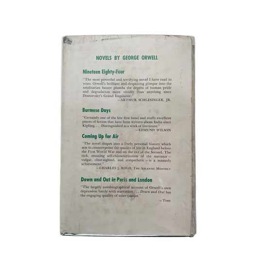 Keep the Aspidistra Flying by George Orwell