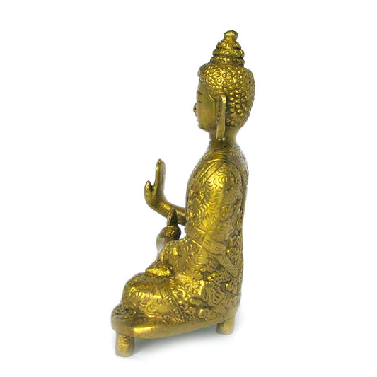 Buddha:  Brass Statue