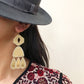 Brass Earrings,  Canaima