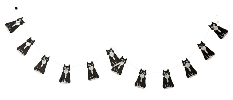 Black Cat Garland