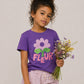 Fleur French Flower Tee Shirt