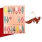 Warm Holiday Wishes - Fox Ornament w/Card