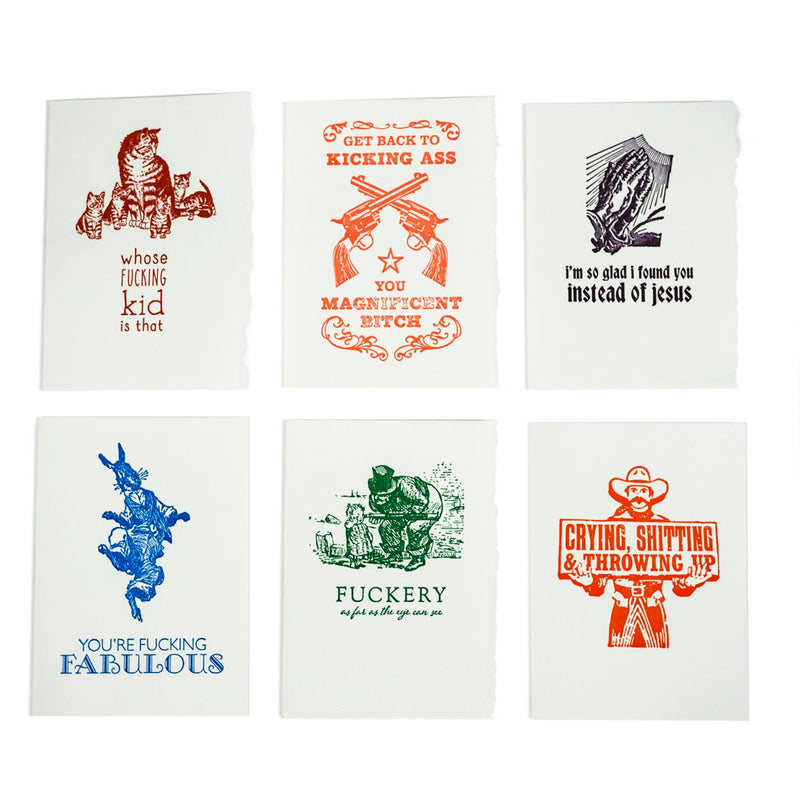 Rx Letterpress Card Collection