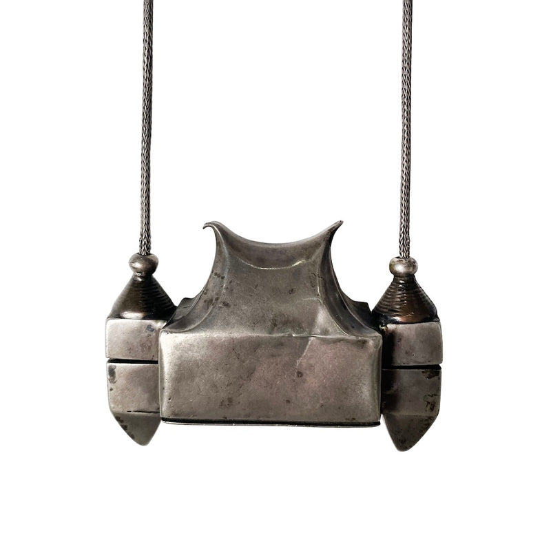 Antique Sterling Silver Lingma Casket Prayer Box