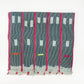 African Baule Cloth, Indigo + Pink