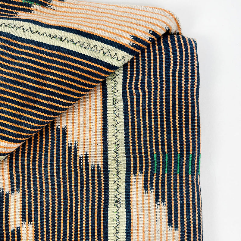 African Baule Cloth, Dusty Pink + Black