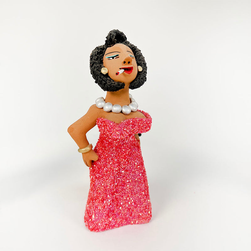 Handmade Ceramic Glamour Ladies