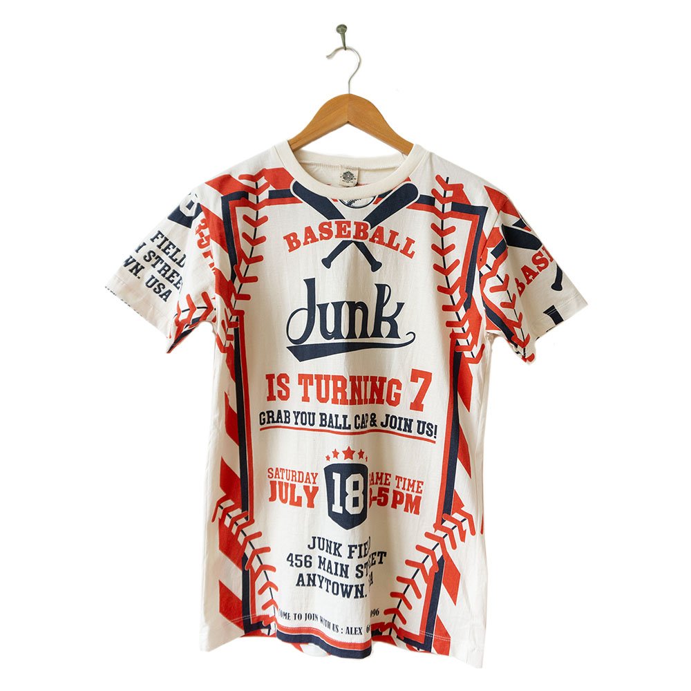 Soft Cotton Tee, Baseball Junk