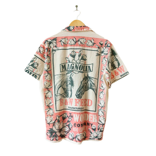 Raw Cotton Button-up, Magnolia