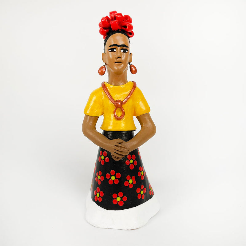 Handmade Ceramic Frida-inspired Figures