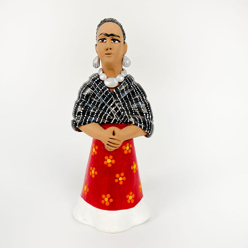 Handmade Ceramic Frida-inspired Figures