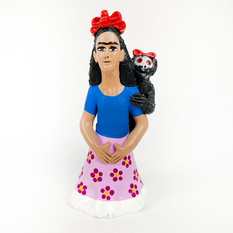 Handmade Ceramic Frida-inspired Figures
