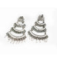 Sterling Silver Filigree Chandelier Earrings
