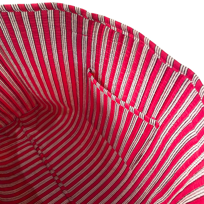 Quilted Cotton Tiger Tote