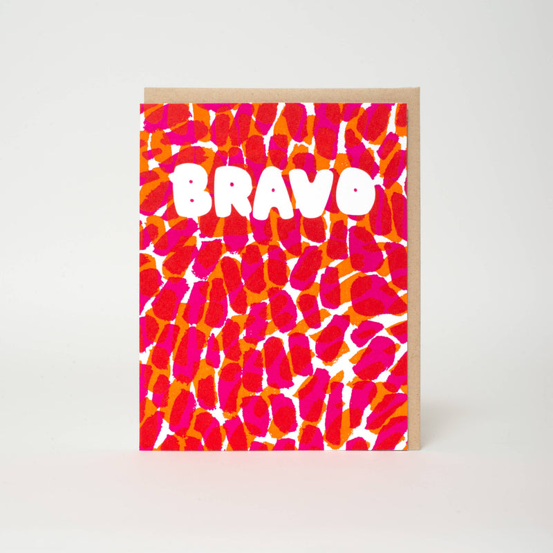 Bravo Congratulations Greeting Card