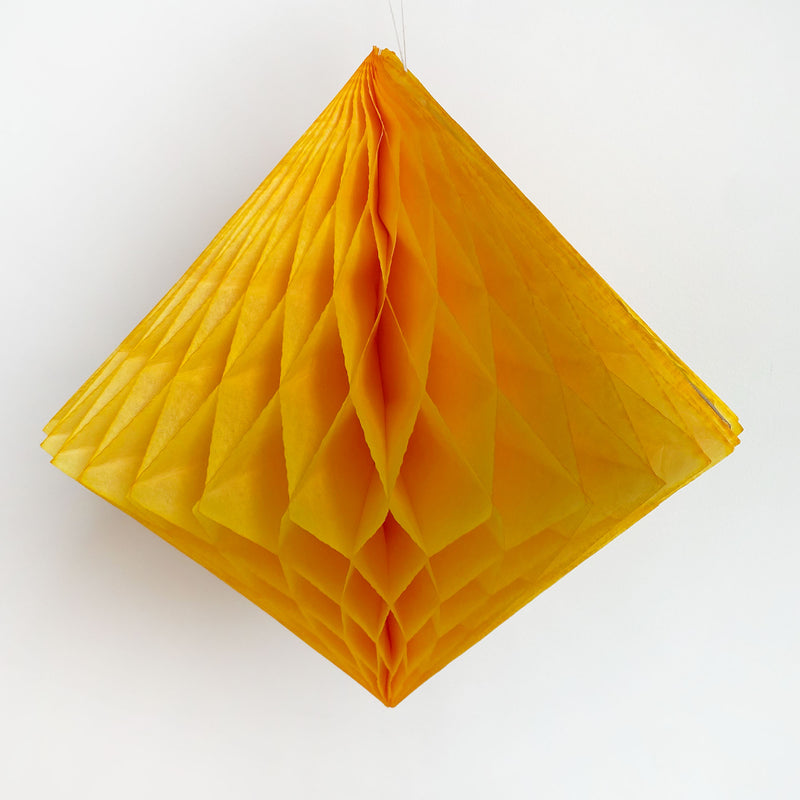 Tissue Honeycomb Diamond, Gold