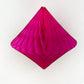 Tissue Honeycomb Diamond, Cerise