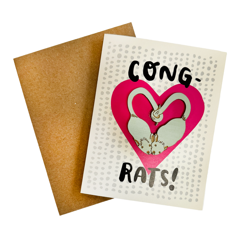 CongRATS Magnet w/Card