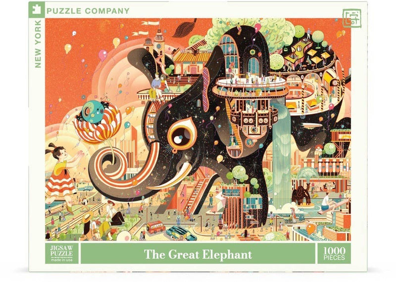 The Great Elephant- 1000 Piece Puzzle