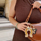 Lucky Horseshoe Bag Charm & Keychain