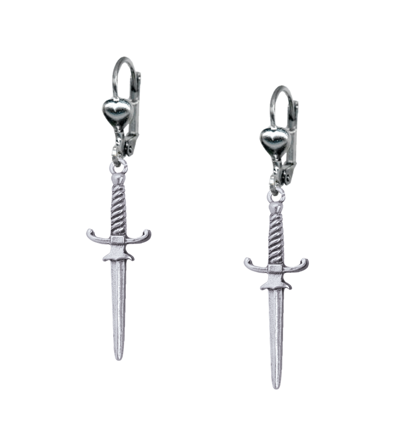Dagger Dangle Earrings
