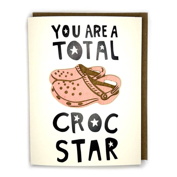 Pic of the Croc Star - Croc Magnet w/Card""