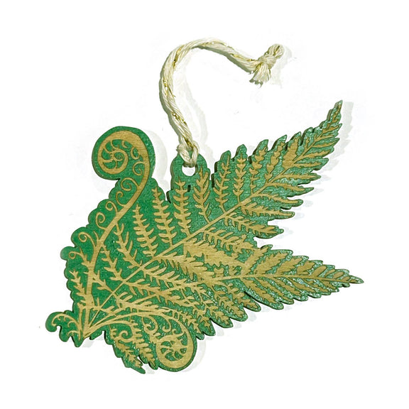 Pic of the Fern Ornament""