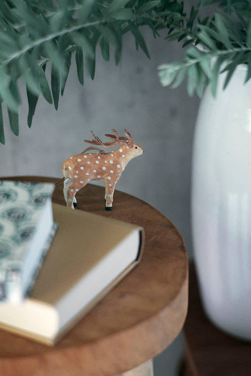 Reindeer Ornament, Paper Mache