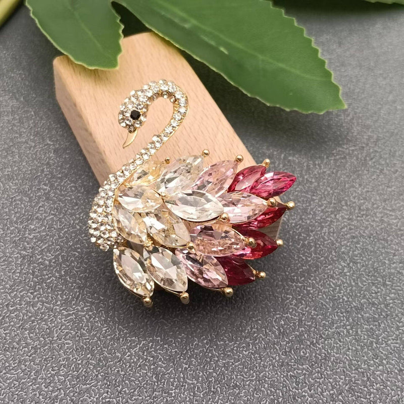 RHINESTONE SWAN
