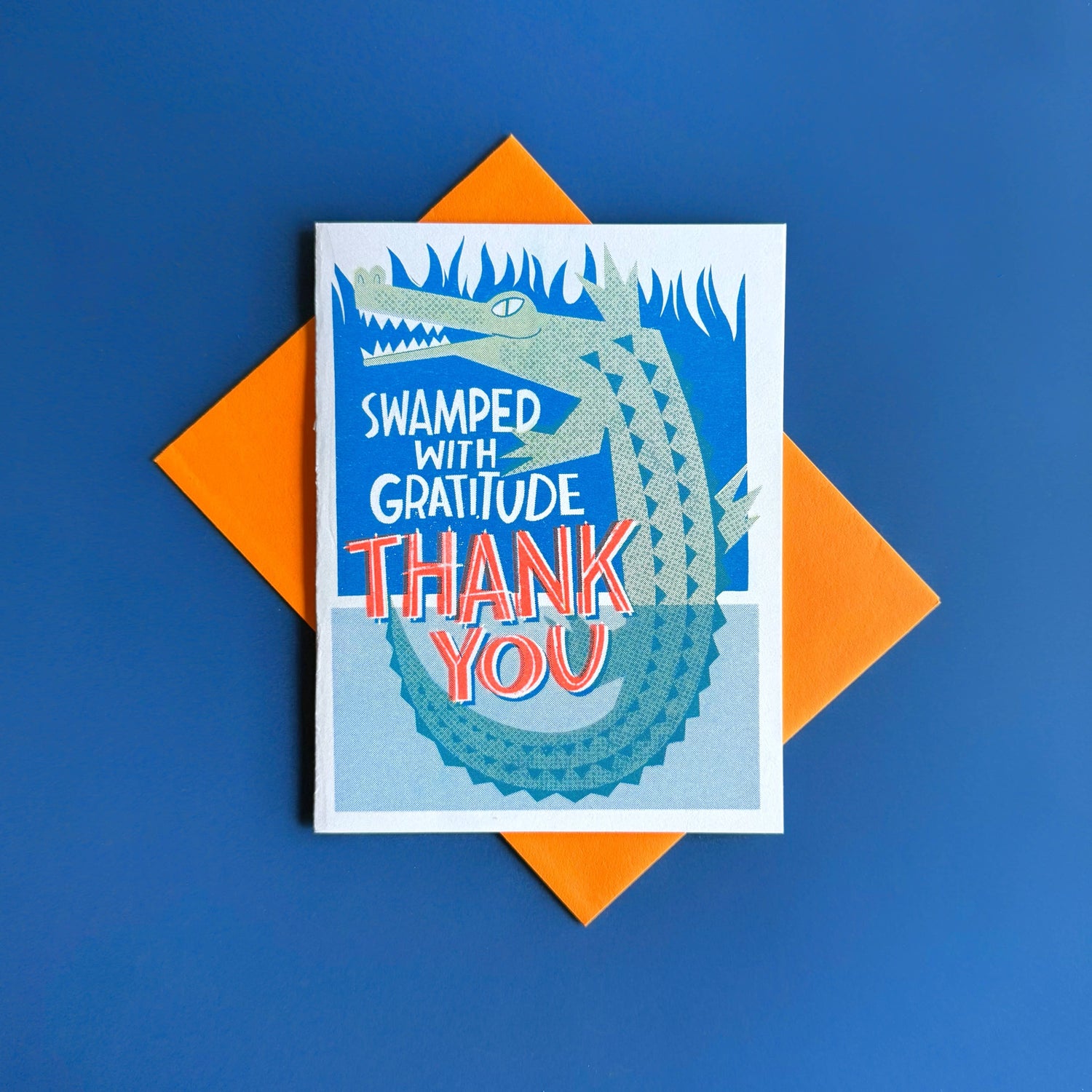 Swamped Thank You Card 
