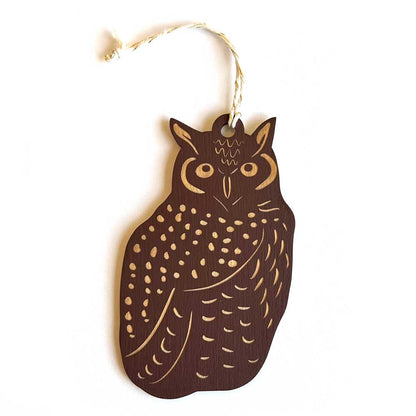 Pic of the Great Horned Owl Ornament""