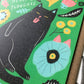 Kitty Sending You Healing Thoughts Get Well Greeting Card