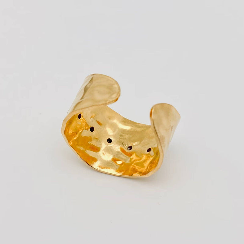 GOLD PLATE ZIRCON RING