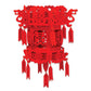 Red Felt Chinese Palace Lantern