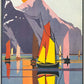 Norway Sailboats Art Print