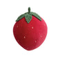 Stawberry velvet pillow