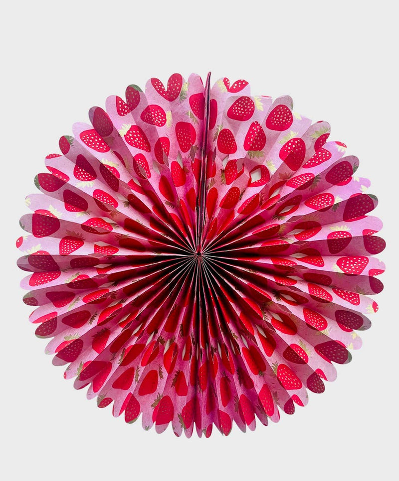 Nepalese Paper Pinwheel, Strawberry