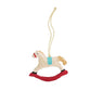 Rocking Horse Ornament, Paper Mache