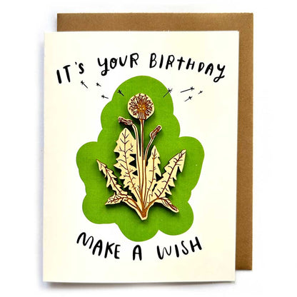 Pic of the Make a Wish - Dandelion Magnet w/Card""
