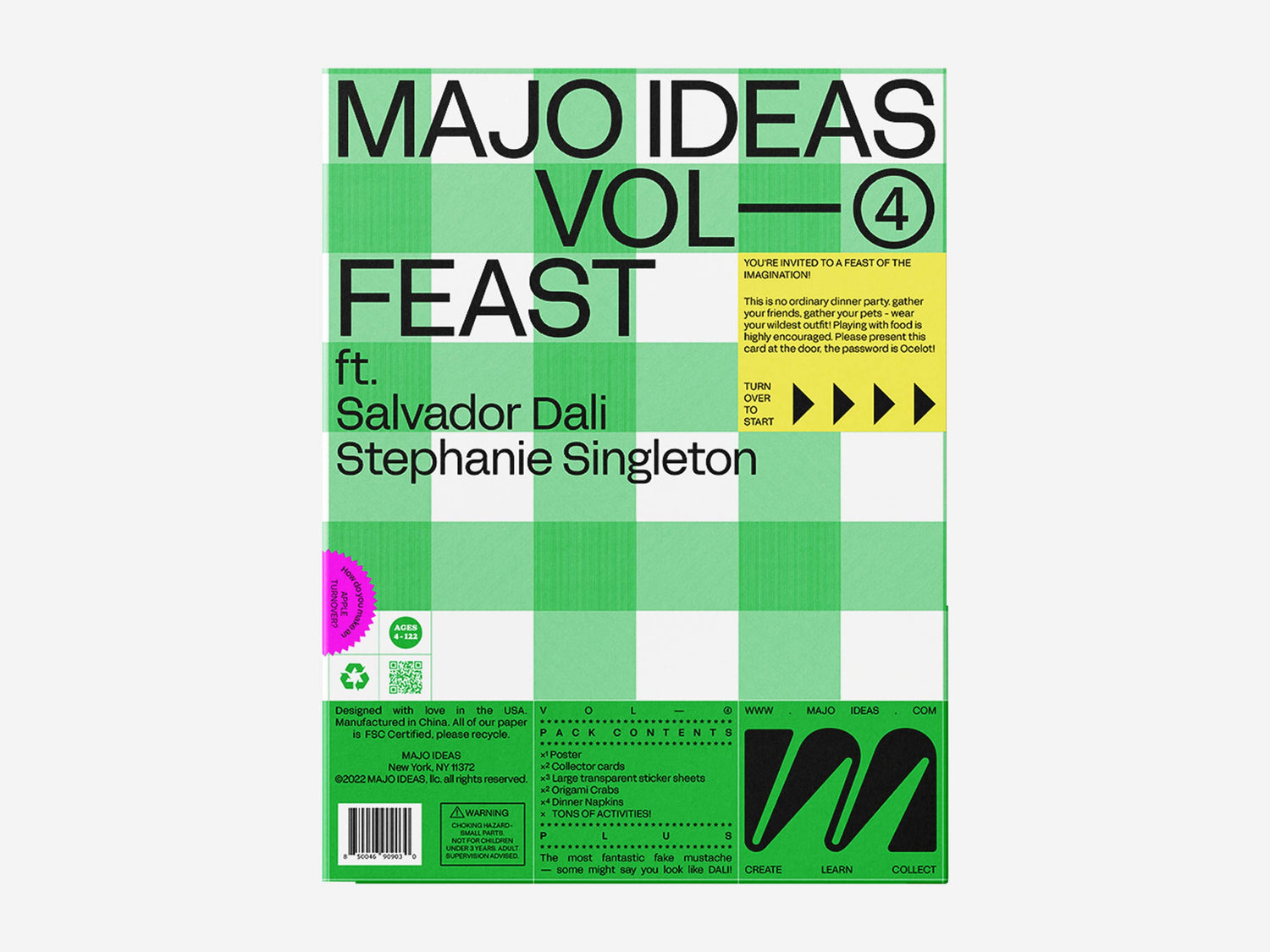 FEAST Sticker Based Art Pack
